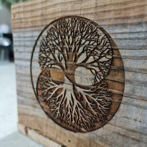 Custom Engraved Wooden Photo Frame